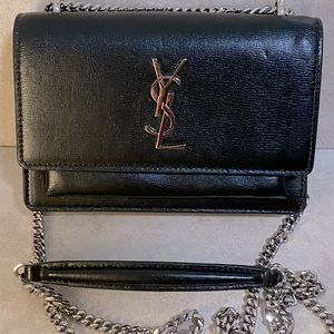 Saint Laurent
Sunset Medium Monogram YSL Crossbody Bag